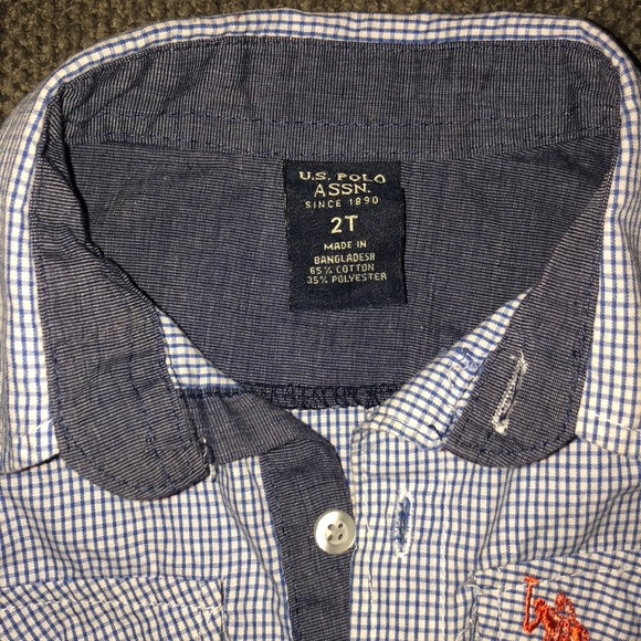 U.S. POLO Button-Up Shirt - Picture 3 of 3